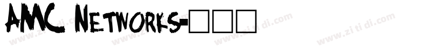 AMC Networks字体转换